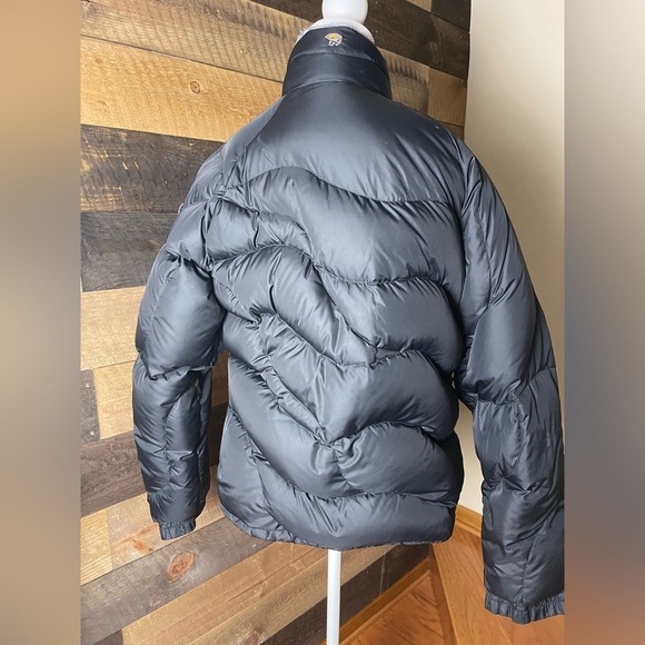 Mountain Hardware Flawed Puffer Down Black Jacket Coat, Size Large - Picture 3 of 8